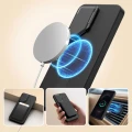 Etui Tech-Protect Kevlar Aura MagSafe na Samsung Galaxy S26 - czarno-pomarańczowe