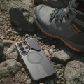 Etui Tech-Protect Kevlar Aura MagSafe na Samsung Galaxy S26 Ultra - czarno-pomarańczowe