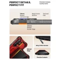 Etui Supcase ArmorBox Mag MagSafe na Samsung Galaxy S26 Ultra - czerwono-czarne