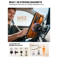 Etui Supcase ArmorBox Mag MagSafe na Samsung Galaxy S26 Ultra - pomarańczowo-czarne