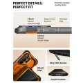Etui Supcase ArmorBox Mag MagSafe na Samsung Galaxy S26 Ultra - pomarańczowo-czarne