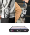 Etui Ringke Fusion Bold Magnetic MagSafe na Samsung Galaxy S26 Ultra - przezroczysto-czarne