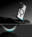 Etui Ringke Fusion Bold Magnetic MagSafe na Samsung Galaxy S26 Ultra - przezroczysto-czarne
