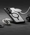 Etui Ringke Fusion Bold Magnetic MagSafe na Samsung Galaxy S26 Ultra - przezroczysto-czarne