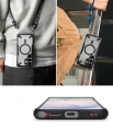 Etui Ringke Fusion X Magnetic MagSafe na Samsung Galaxy S26 Ultra - przezroczysto-czarne