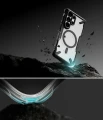 Etui Ringke Fusion X Magnetic MagSafe na Samsung Galaxy S26 Ultra - przezroczysto-czarne