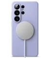 Etui Ringke Silicone MagSafe na Samsung Galaxy S26 Ultra - fioletowe