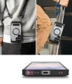 Etui Ringke UX Magnetic MagSafe na Samsung Galaxy S26 Ultra - przezroczysto-czarne
