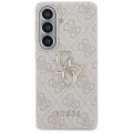 Etui Guess 4G Big Metal Logo do Samsung Galaxy S26 - różowe