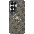Etui Guess 4G Big Metal Logo do Samsung Galaxy S26 Ultra - brązowe