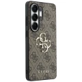 Etui Guess 4G Big Metal Logo do Samsung Galaxy S26 Ultra - brązowe