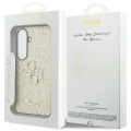 Etui Guess Fixed Glitter Big 4G Metal Logo do Samsung Galaxy S26 - złote