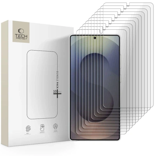 Szkło hartowane zestaw 10 szkieł Tech-Protect Bundle na Samsung Galaxy S26 Ultra