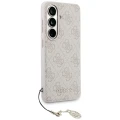 Etui Guess 4G Classic Logo Charm MagSafe na Samsung Galaxy S26 - różowe