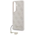 Etui Guess 4G Classic Logo Charm MagSafe na Samsung Galaxy S26 - różowe