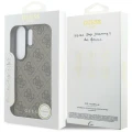 Etui Guess 4G Classic Logo Charm MagSafe na Samsung Galaxy S26 Ultra - brązowe