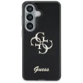 Etui Guess IML Big Metal 4G Script na Samsung Galaxy S26 - czarne