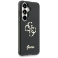 Etui Guess IML Big Metal 4G Script na Samsung Galaxy S26 - czarne