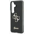 Etui Guess IML Big Metal 4G Script na Samsung Galaxy S26 - czarne
