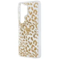 Etui Guess IML Leopard Print Triangle MagSafe na Samsung Galaxy S26 Ultra - brązowe