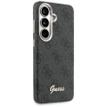 Etui Guess 4G Script MagSafe na Samsung Galaxy S26 - czarny