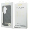 Etui Guess 4G Script MagSafe na Samsung Galaxy S26 - czarny
