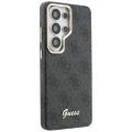 Etui Guess 4G Script MagSafe na Samsung Galaxy S26 Ultra - czarne