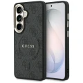 Etui Guess 4G Embossed Ring MagSafe na Samsung Galaxy S26 - czarne
