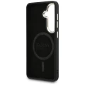 Etui Guess 4G Embossed Ring MagSafe na Samsung Galaxy S26 - czarne