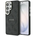Etui Guess 4G Embossed Ring MagSafe na Samsung Galaxy S26 Ultra - czarne