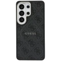 Etui Guess 4G Embossed Ring MagSafe na Samsung Galaxy S26 Ultra - czarne