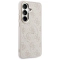 Etui Guess 4G Embossed Ring MagSafe na Samsung Galaxy S26 - różowe