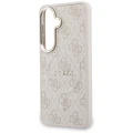 Etui Guess 4G Embossed Ring MagSafe na Samsung Galaxy S26 - różowe