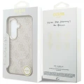 Etui Guess 4G Embossed Ring MagSafe na Samsung Galaxy S26 - różowe
