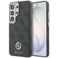 Etui Guess 4G Rhinestone Round Logo MagSafe na Samsung Galaxy S26 Ultra - czarne