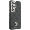 Etui Guess 4G Rhinestone Round Logo MagSafe na Samsung Galaxy S26 Ultra - czarne