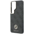 Etui Guess 4G Rhinestone Round Logo MagSafe na Samsung Galaxy S26 Ultra - czarne