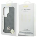 Etui Guess 4G Rhinestone Round Logo MagSafe na Samsung Galaxy S26 Ultra - czarne