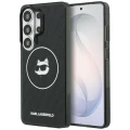 Etui Karl Lagerfeld IML Repeated Choupette MagSafe na Samsung Galaxy S26 Ultra - czarne