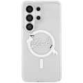 Etui Karl Lagerfeld IML KC Script MagSafe na Samsung Galaxy S26 Ultra - przezroczyste