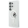 Etui Karl Lagerfeld IML Peekaboo Choupette MagSafe ba Samsung Galaxy S26 Ultra - przezroczyste