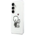 Etui Karl Lagerfeld IML Karl&Choupette MagSafe na Samsung Galaxy S26 - przezroczyste