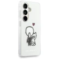 Etui Karl Lagerfeld IML Karl&Choupette MagSafe na Samsung Galaxy S26 - przezroczyste