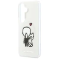 Etui Karl Lagerfeld IML Karl&Choupette MagSafe na Samsung Galaxy S26 - przezroczyste