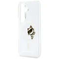 Etui Karl Lagerfeld IML Peekaboo Choupette MagSafe na Samsung Galaxy S26 Plus - przezroczyste