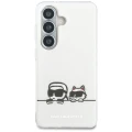 Etui Karl Lagerfeld IML Peekaboo Karl&Choupette MagSafe na Samsung Galaxy S26 - przezroczyste
