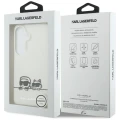 Etui Karl Lagerfeld IML Peekaboo Karl&Choupette MagSafe na Samsung Galaxy S26 - przezroczyste