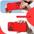 Etui RabbitMob do iPhone 17 Pro, Silikonowe PREMIUM, Case, do MagSafe - Czerwone