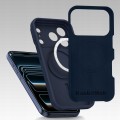 Etui RabbitMob do iPhone 17 Pro, Silikonowe PREMIUM, Case, do MagSafe - Granatowe