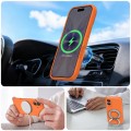 Etui RabbitMob do iPhone 17, Silikonowe PREMIUM, Case, Smukłe, do MagSafe - Pomarańczowe